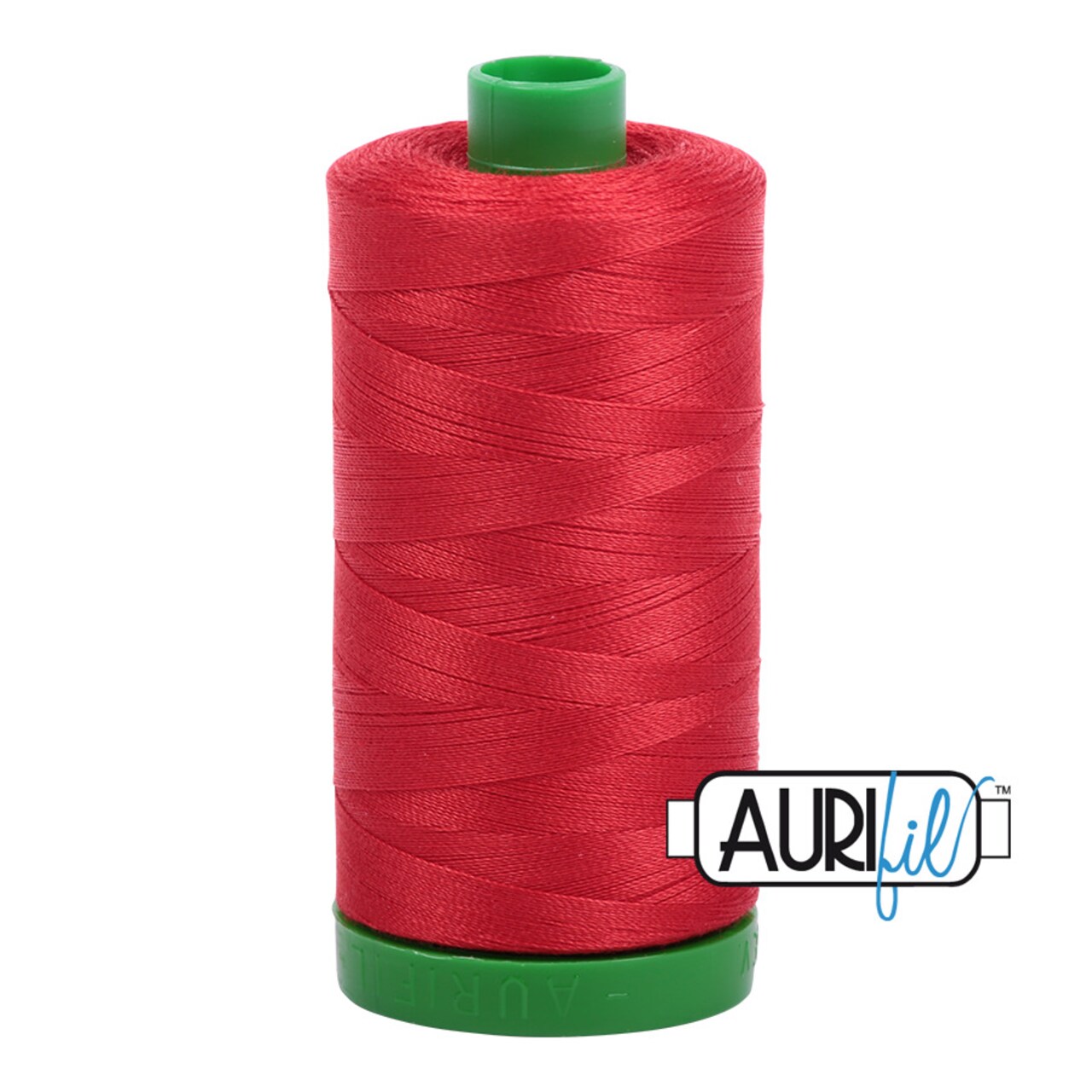 Lobster Red (2265) | 40wt Large Spool (1000M / 1094Y) | Aurifil Thread